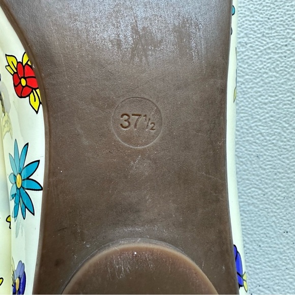 Marc Jacobs Runway leather womens flats transparent Oxford. Super cute! - Picture 6 of 8